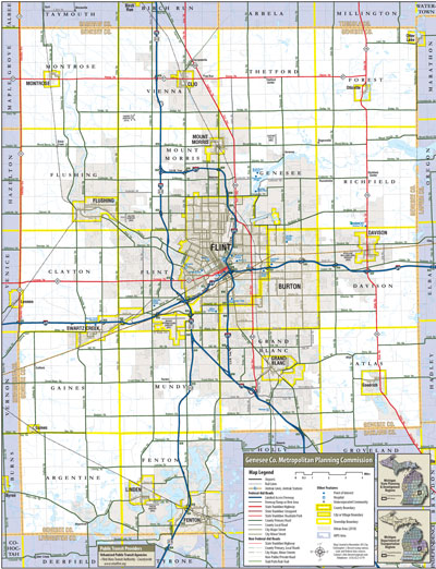 Genesee County MPO Map (overview)