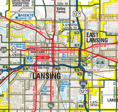 Lansing MPO Map (close-up)