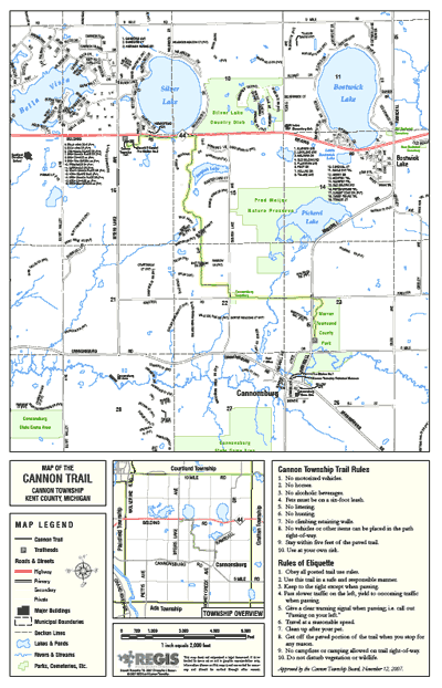 Cannon Township Trail Map