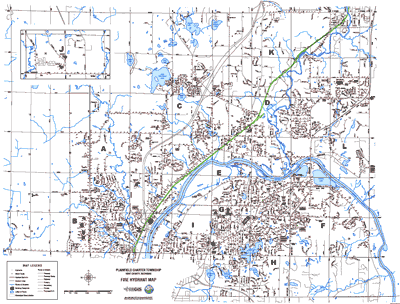 Plainfield Township Water Fire Hydrant Map