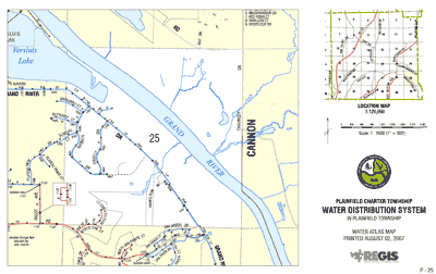 Plainfield Township Water Distribution Atlas